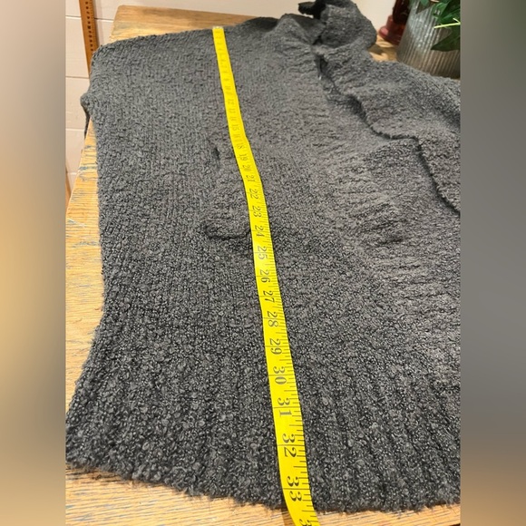 BEYOU TI FUL  steel blue hoodies open front cardigan size L - Picture 5 of 7